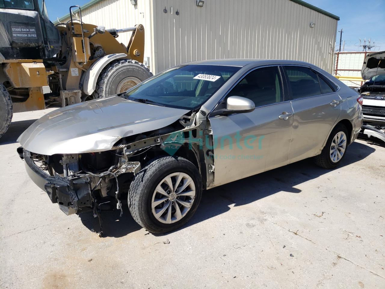 toyota camry 2016 4t4bf1fk6gr543492