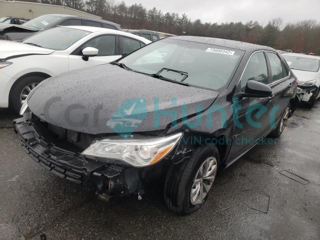toyota camry le 2016 4t4bf1fk6gr580204