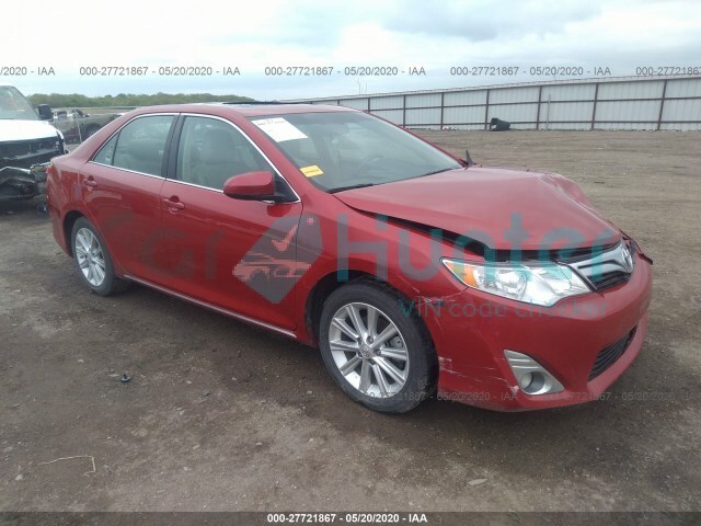 toyota camry 2012 4t4bf1fk8cr240563