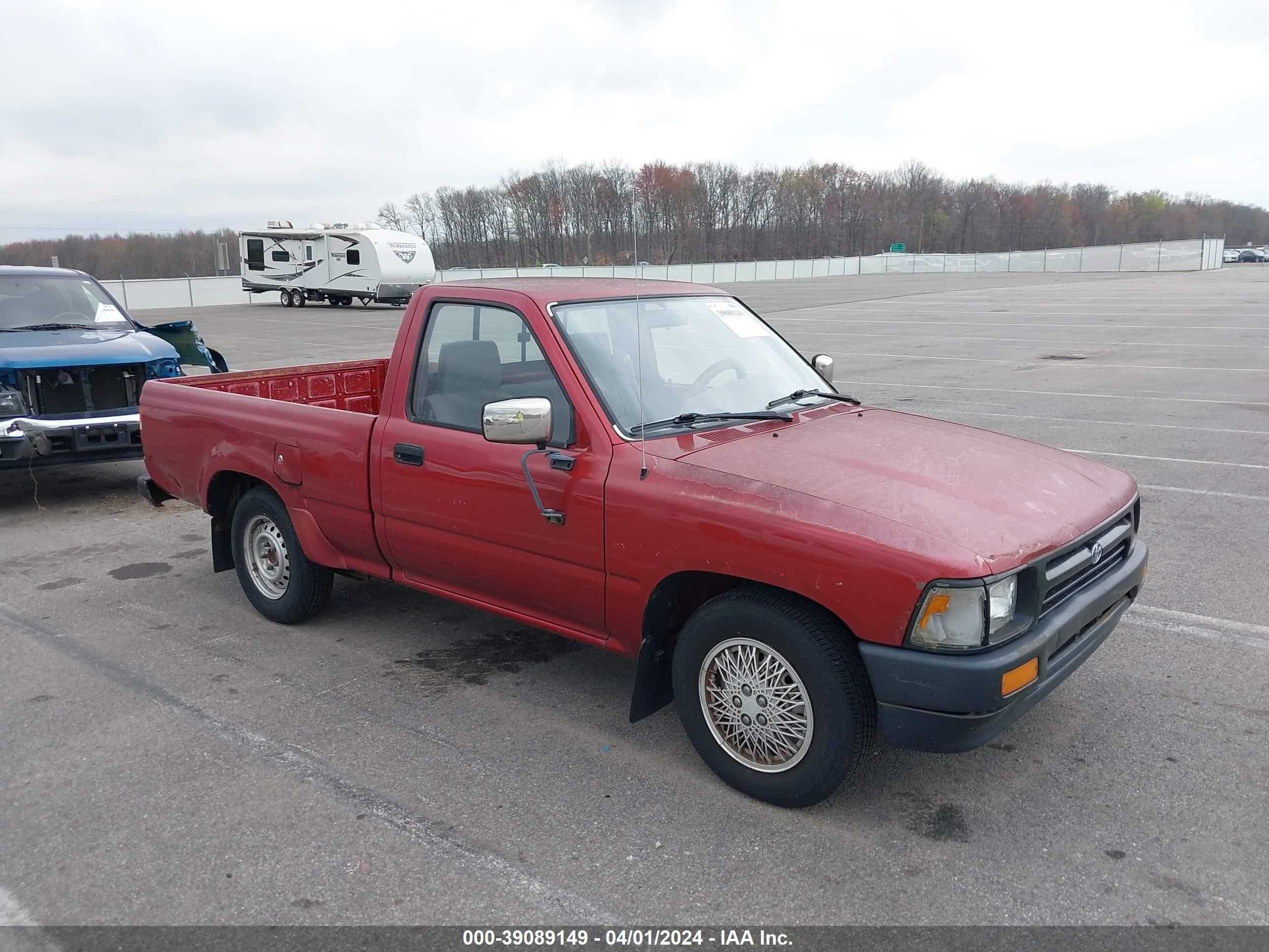 toyota pickup 1993 4tarn81a4pz149379