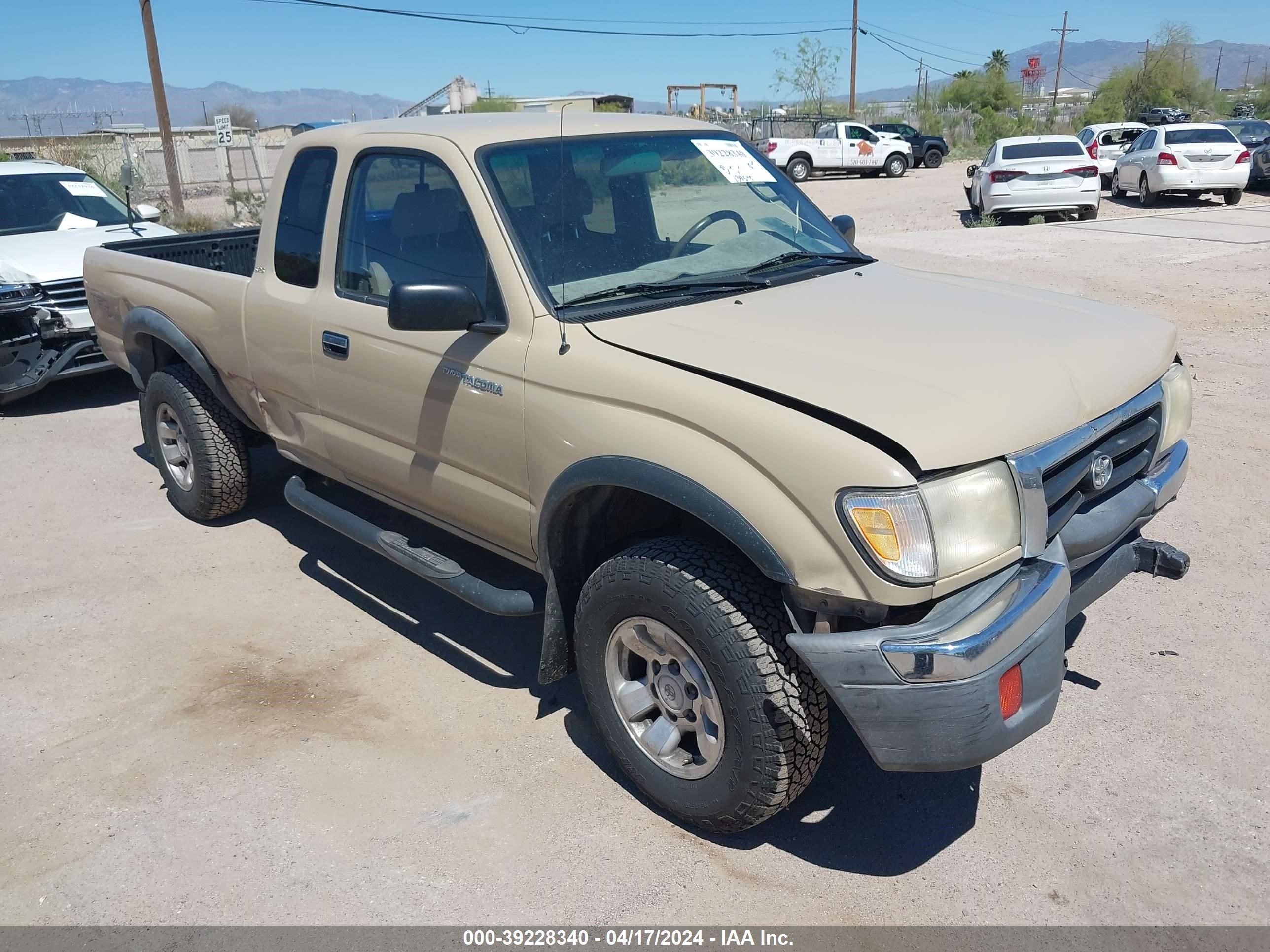 toyota tacoma 1999 4tasn92n0xz542465