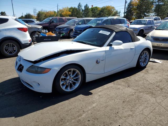 bmw z4 2.5 2003 4usbt33403lr66362