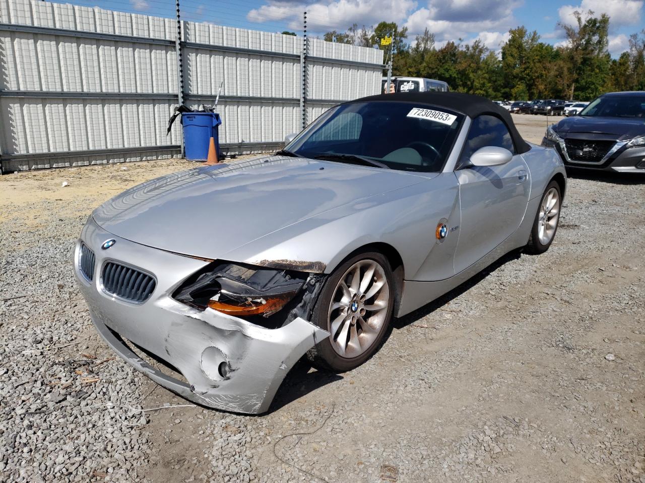 bmw z4 2003 4usbt33403ls44194