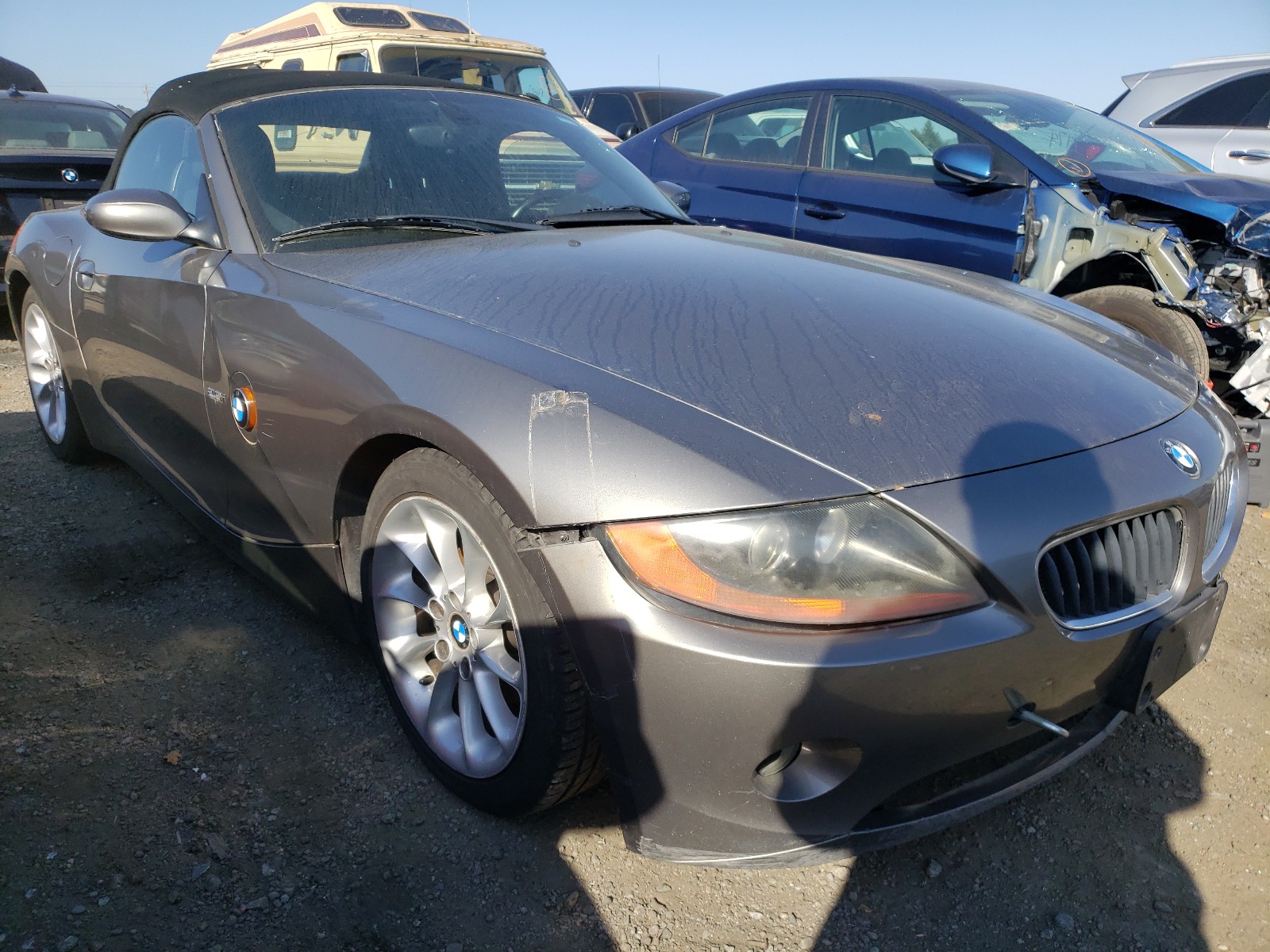 bmw z4 2.5 2003 4usbt33413ls47377