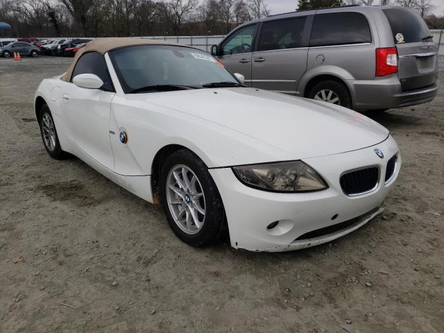 bmw z4 2.5 2004 4usbt33454ls48632