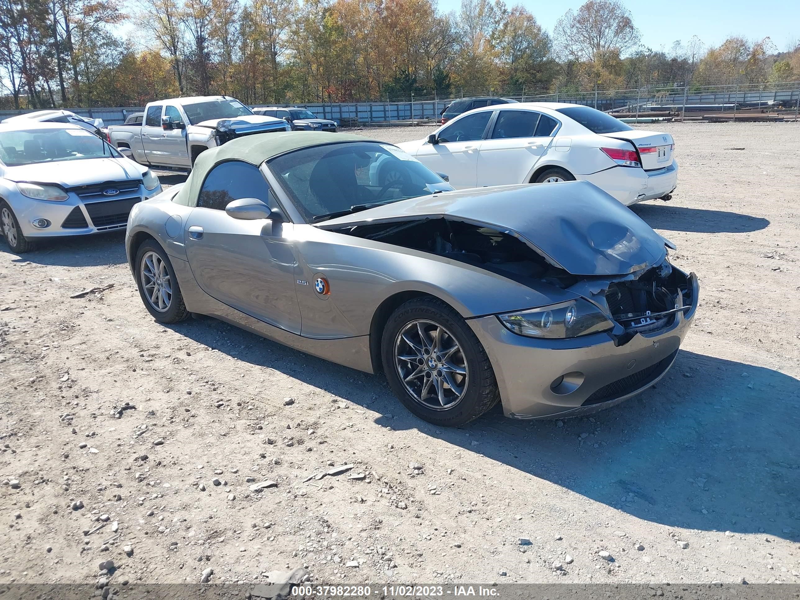 bmw z4 2003 4usbt33463ls43969