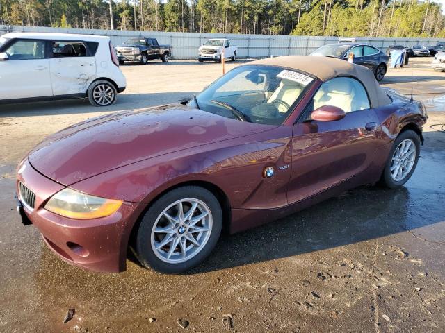 bmw z4 2.5 2003 4usbt33463ls46550