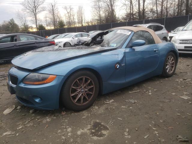 bmw z4 2004 4usbt33534ls49481