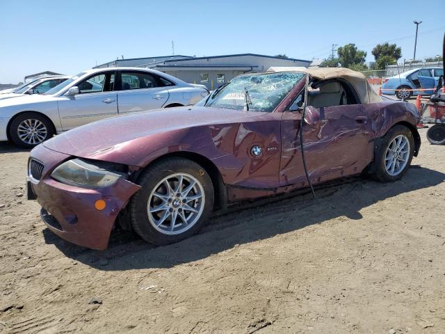 bmw z4 2.5 2005 4usbt33565ls53851