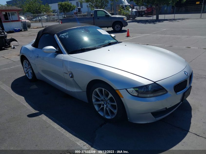 bmw z4 2008 4usbu33508lw75051