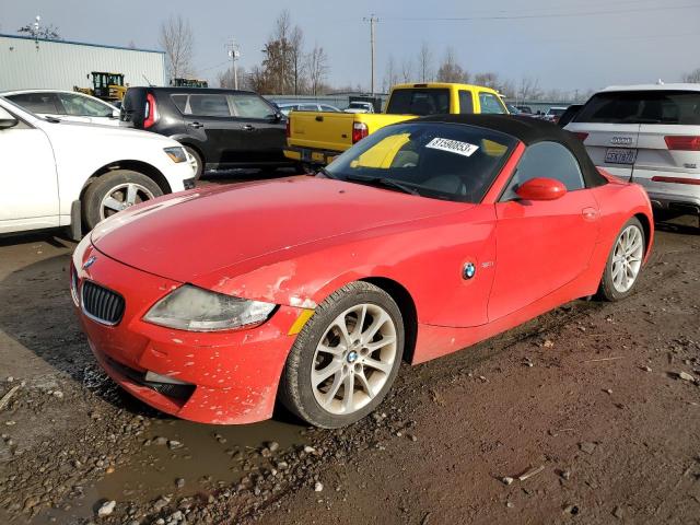 bmw z4 2007 4usbu33537lw73616