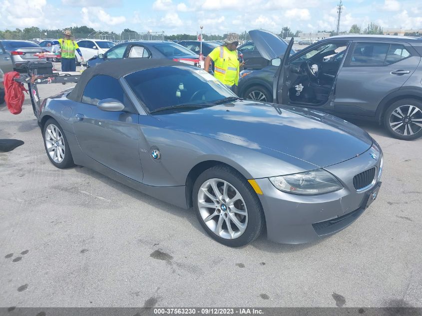 bmw z4 2008 4usbu33548lw74226