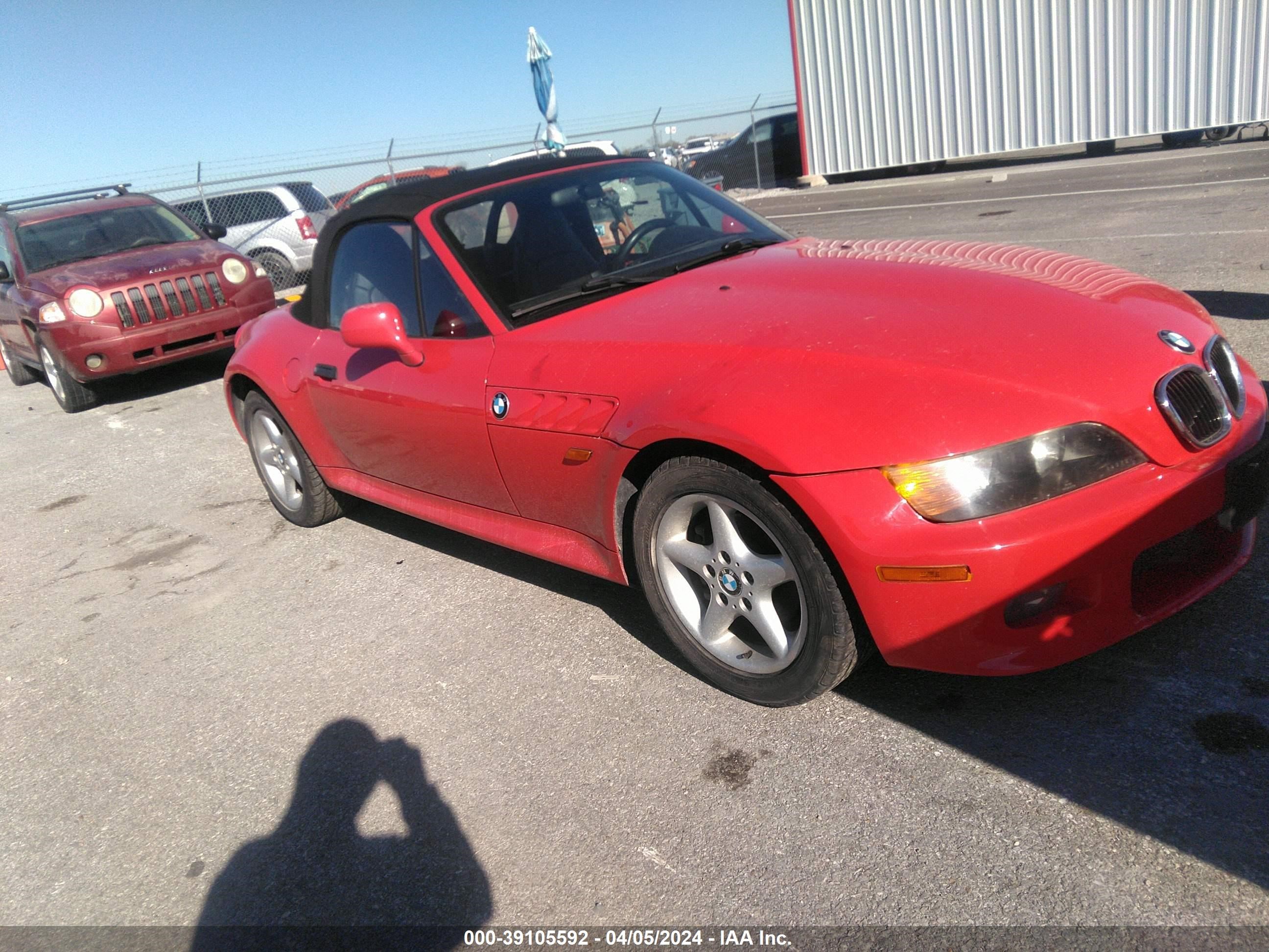 bmw z3 1998 4uscj3338wlc13400