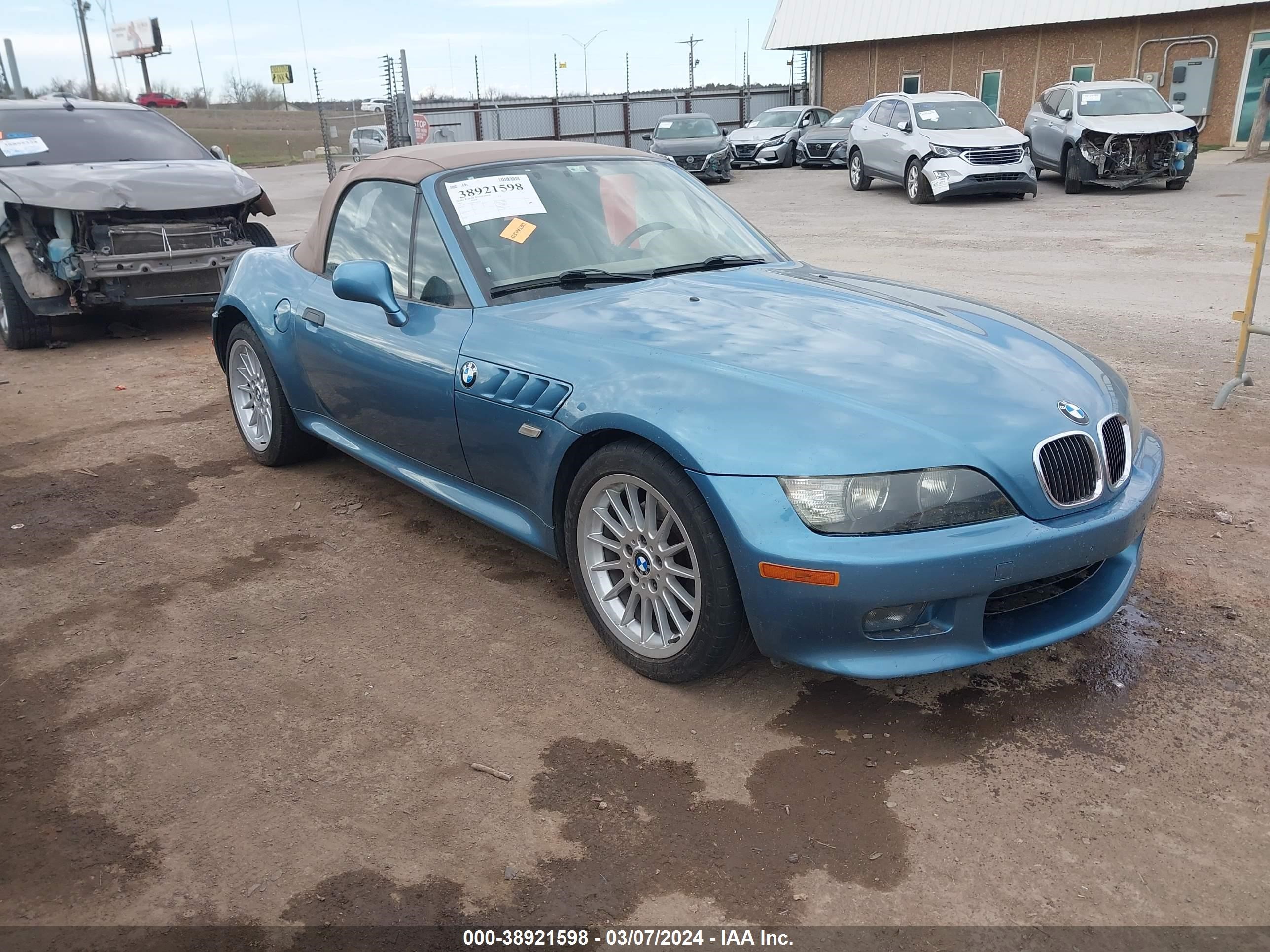 bmw z3 2002 4uscn534x2lj60120