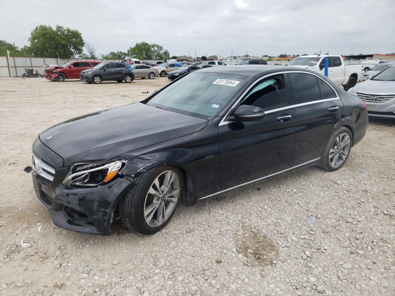 mercedes-benz c-klasse 2018 55swf4hb8ju263201