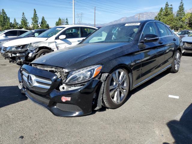 mercedes-benz c-class 2018 55swf4hb9ju244740