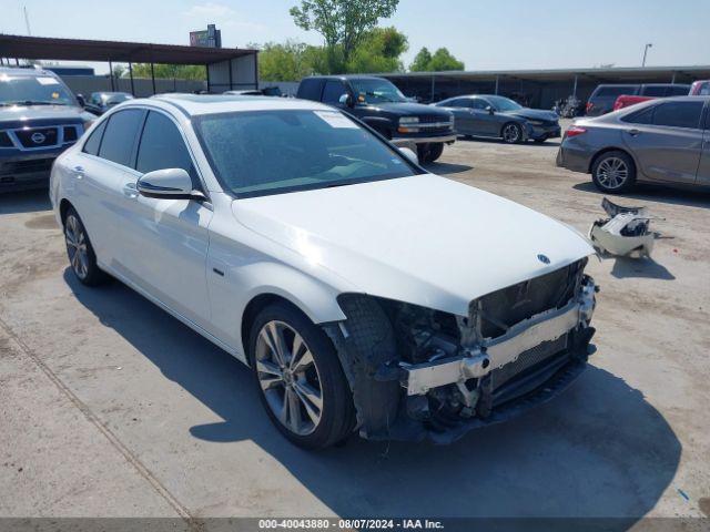 mercedes-benz c-class 2018 55swf4hbxju257707