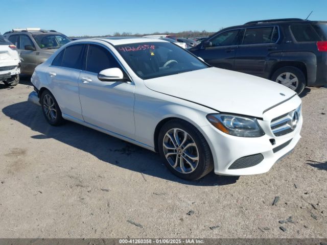 mercedes-benz c-class 2018 55swf4jb0ju253319