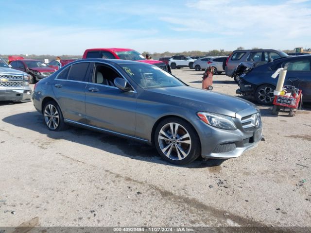 mercedes-benz c-class 2018 55swf4jb0ju278706