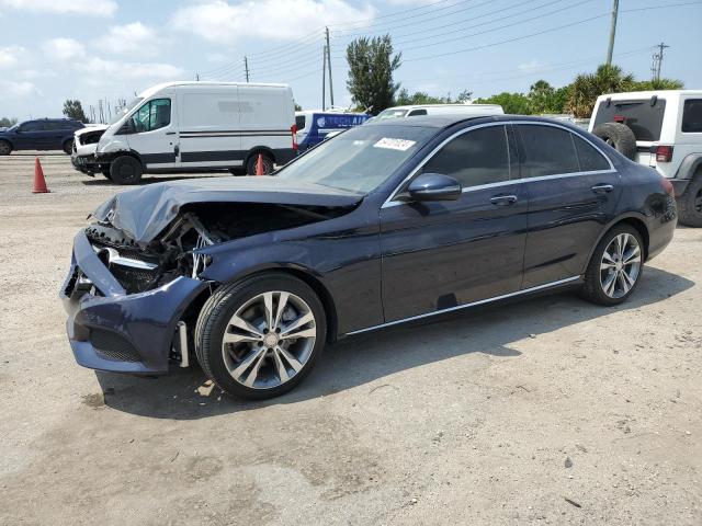 mercedes-benz c-class 2017 55swf4jb1hu185252