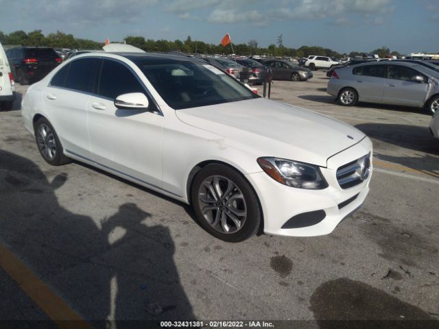 mercedes-benz c-class 2017 55swf4jb1hu218122