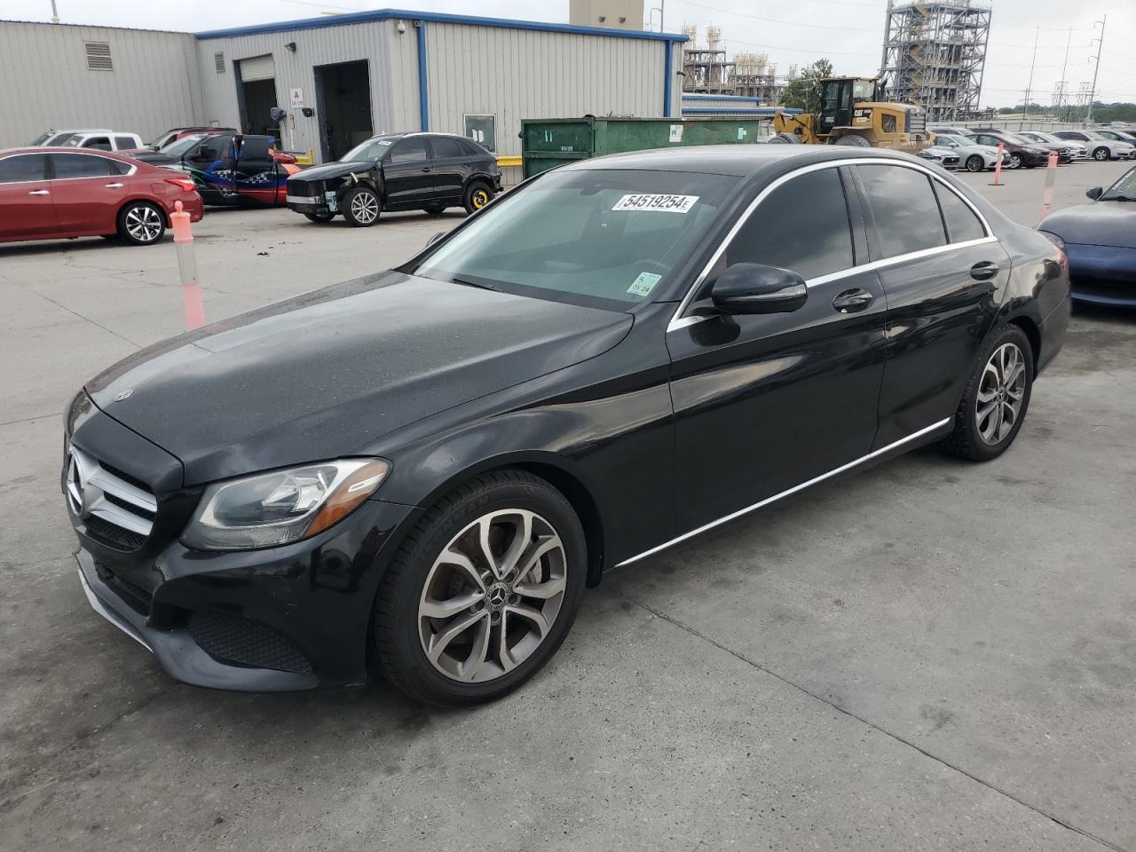 mercedes-benz c-klasse 2017 55swf4jb1hu232523