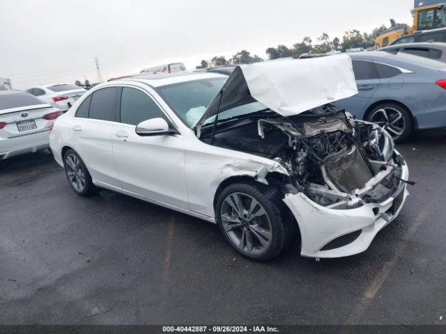 mercedes-benz c-class 2018 55swf4jb1ju279928