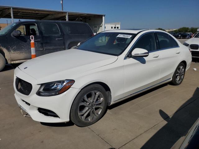 mercedes-benz c-class 2018 55swf4jb2ju234674