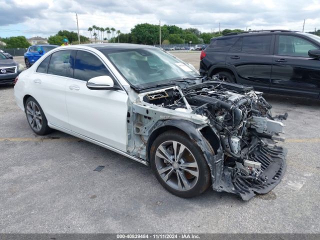 mercedes-benz c-class 2017 55swf4jb3hu185561