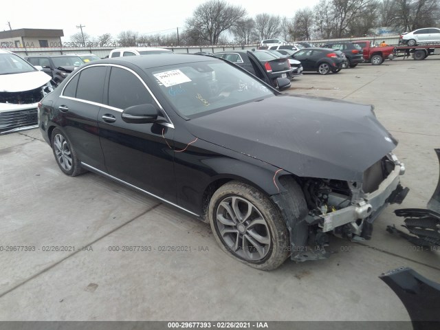 mercedes-benz c-class 2017 55swf4jb3hu204237