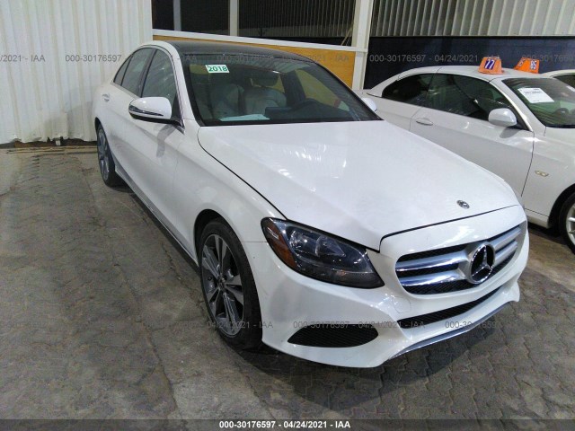 mercedes-benz c-class 2018 55swf4jb3ju249653