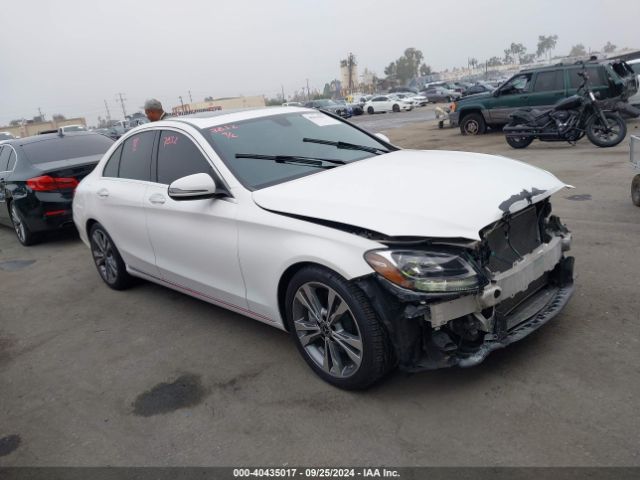 mercedes-benz c-class 2018 55swf4jb3ju263603