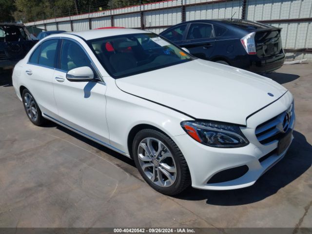 mercedes-benz c-class 2016 55swf4jb4gu107305