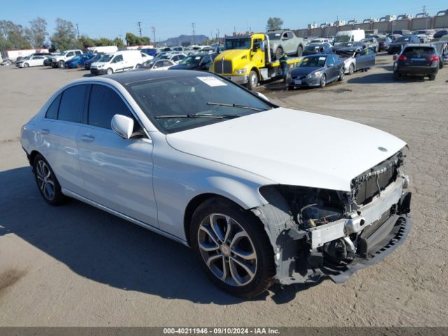 mercedes-benz c-class 2016 55swf4jb4gu143088