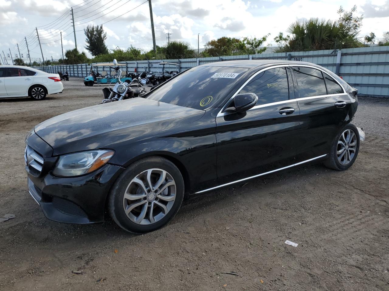 mercedes-benz c-klasse 2017 55swf4jb4hu182782