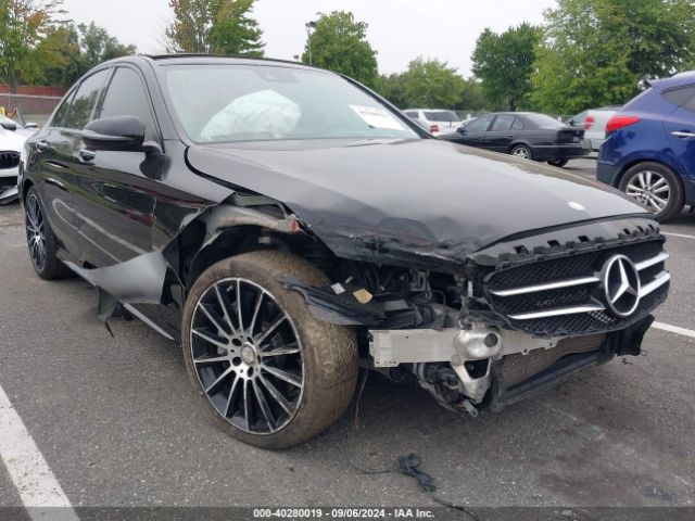 mercedes-benz c-class 2017 55swf4jb5hu205678