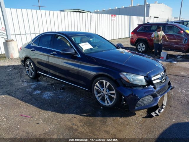 mercedes-benz c-class 2017 55swf4jb5hu207849