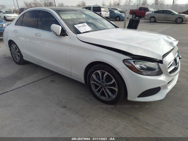 mercedes-benz c-class 2018 55swf4jb5ju275719