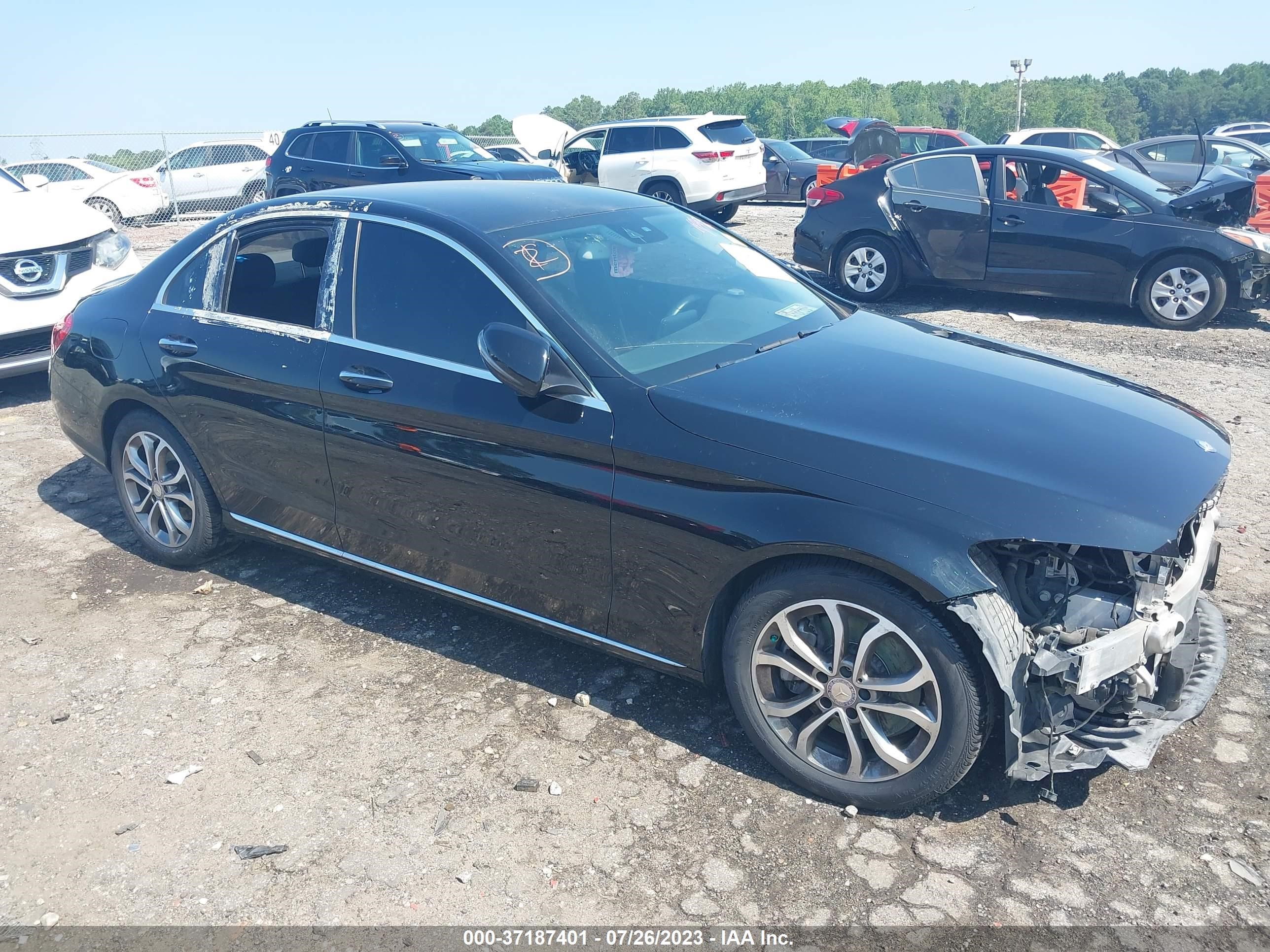 mercedes-benz c-klasse 2017 55swf4jb7hu191041