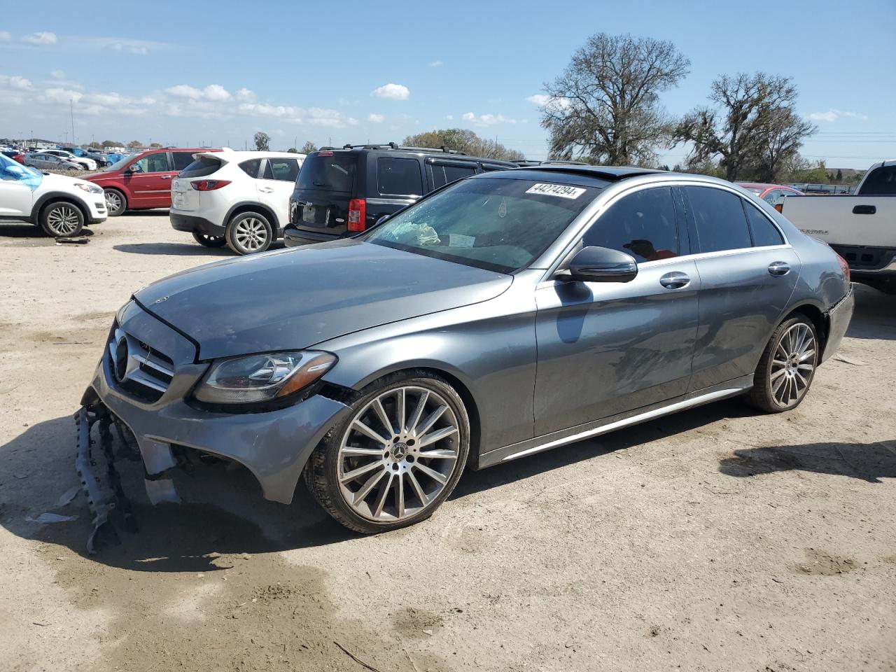 mercedes-benz c-klasse 2017 55swf4jb7hu231781