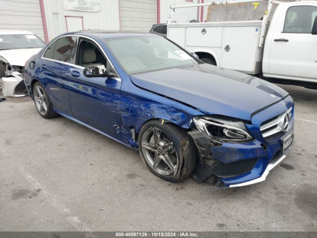 mercedes-benz c-class 2018 55swf4jb8ju240768