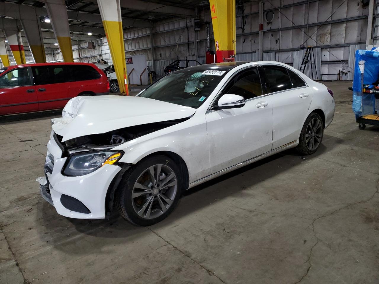 mercedes-benz c-klasse 2016 55swf4jb9gu145290