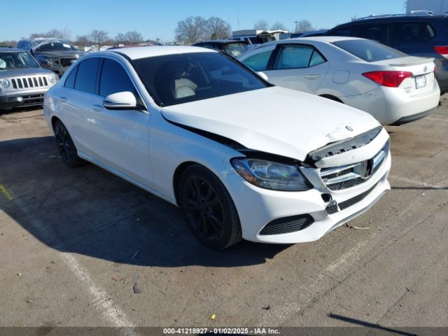 mercedes-benz c-class 2016 55swf4jbxgu096987