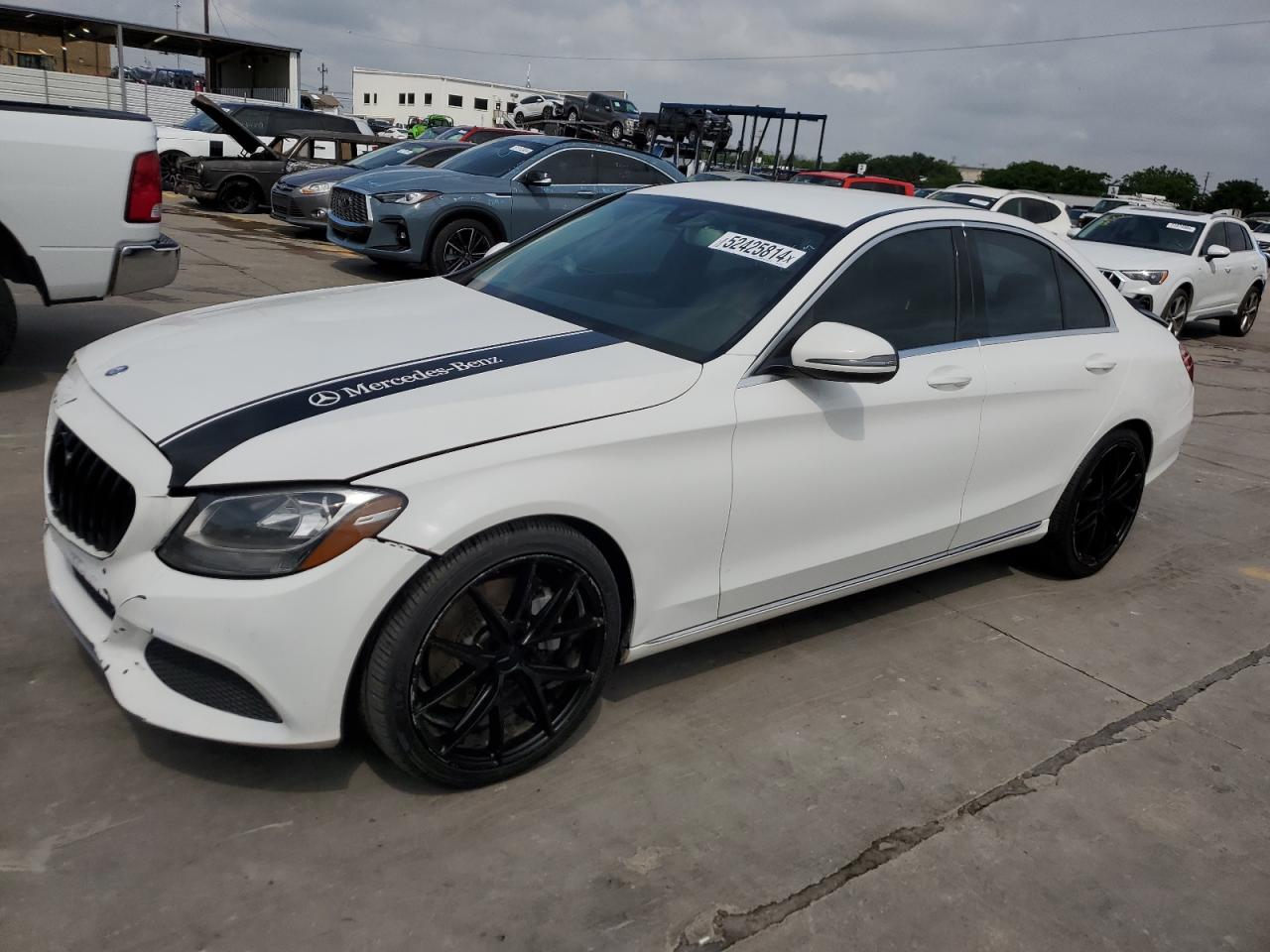 mercedes-benz c-klasse 2017 55swf4jbxhu220743