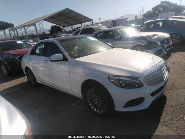 mercedes-benz c-class 2015 55swf4kb0fu024127