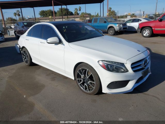 mercedes-benz c-class 2015 55swf4kb0fu040523