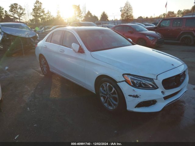 mercedes-benz c-class 2015 55swf4kb0fu086157