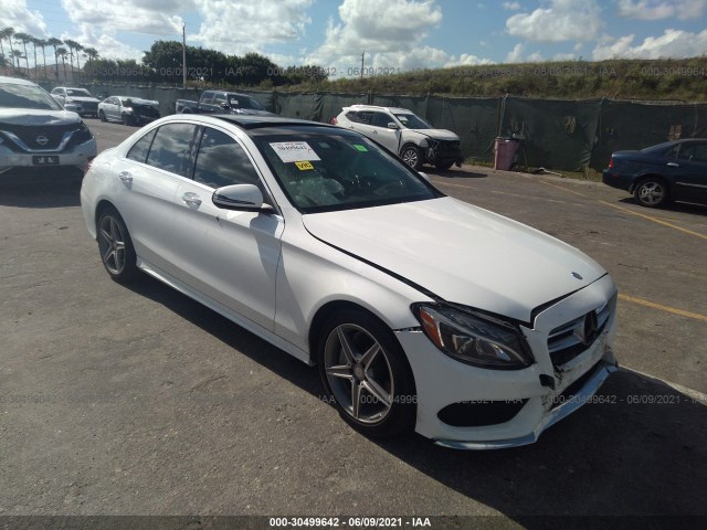 mercedes-benz c-class 2016 55swf4kb1gu167752