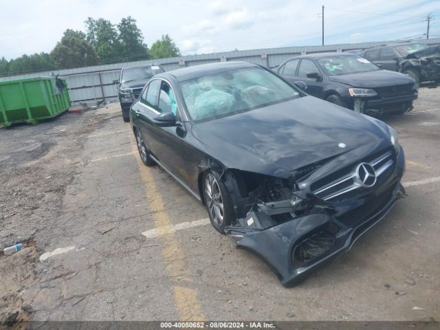 mercedes-benz c-class 2017 55swf4kb1hu218345