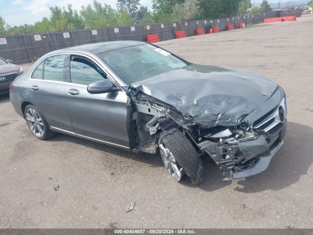 mercedes-benz c-class 2018 55swf4kb1ju238245